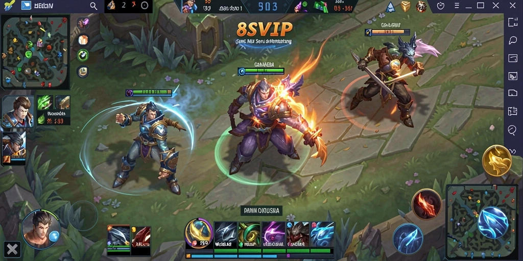 Screenshot gameplay epic 8SVIP saat pertarungan seru.