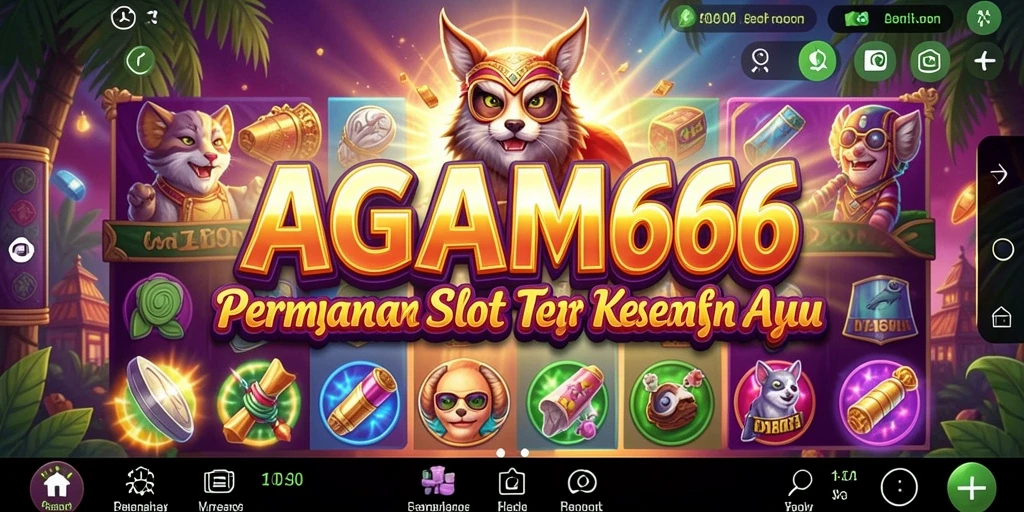 Screenshot gameplay AGAM66 menampilkan putaran menarik dengan grafis yang menawan.