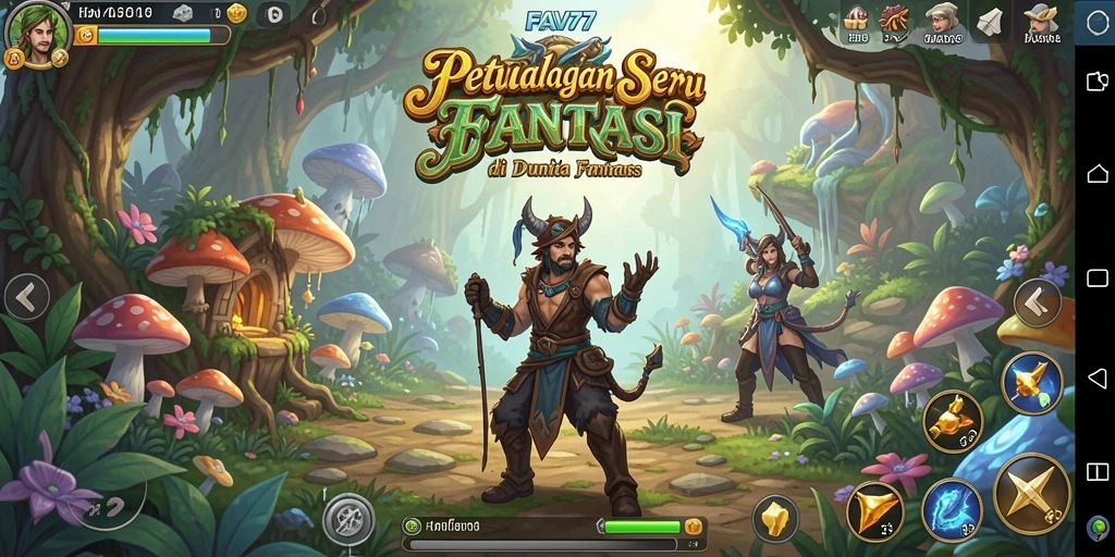 Tampilan gameplay FAV77 yang penuh petualangan menarik.
