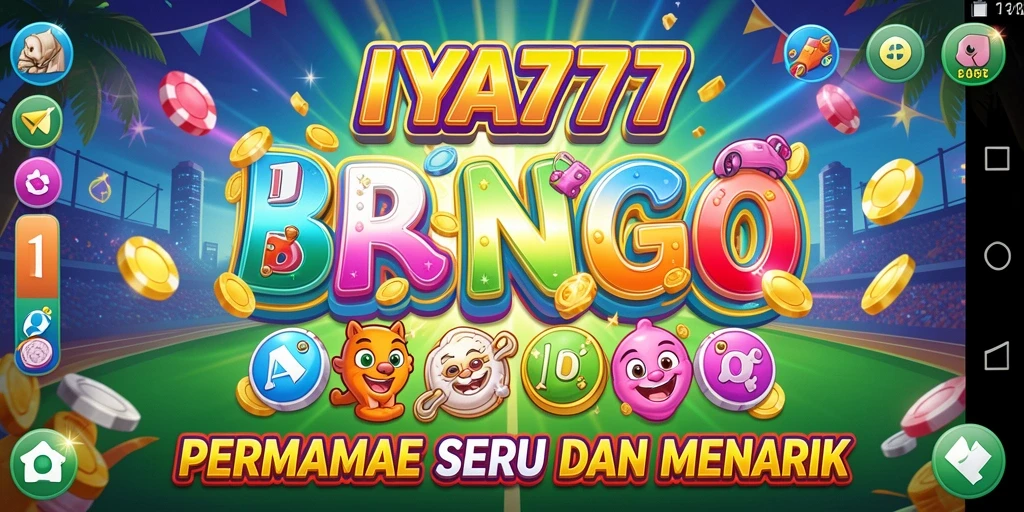 Screenshot utama IYA777 menampilkan gameplay seru Bingo.
