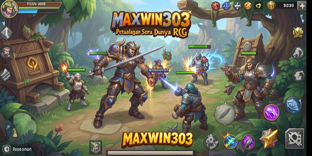 Tampilan gameplay MAXWIN303 yang menyenangkan dan mendebarkan dalam RPG.