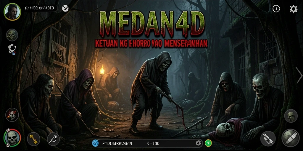 Gameplay menyeramkan dengan suasana yang menegangkan di MEDAN4D.