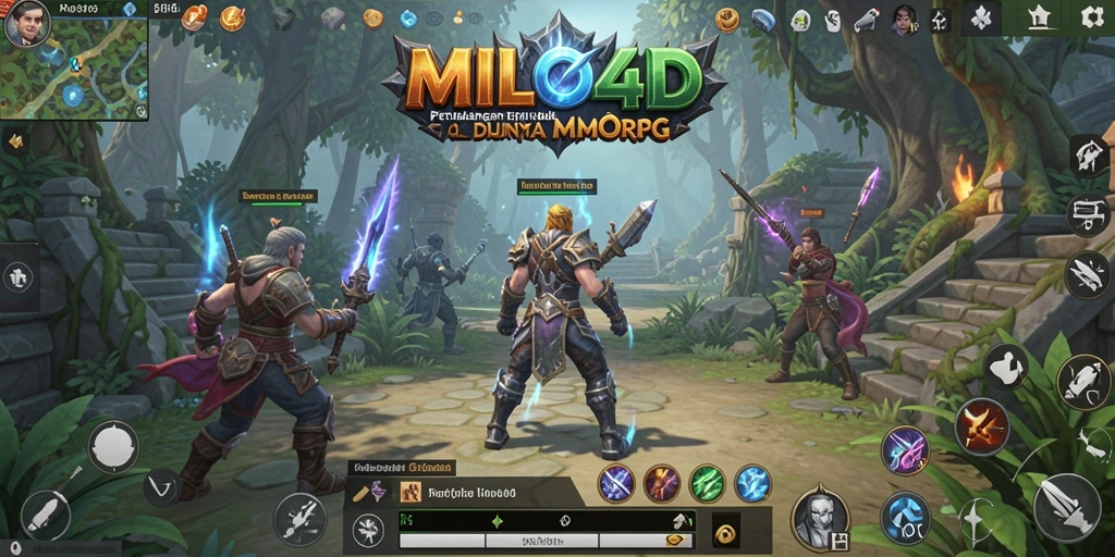 Tangkapan layar yang menggambarkan pertarungan seru dalam <strong>MILO4D</strong>.