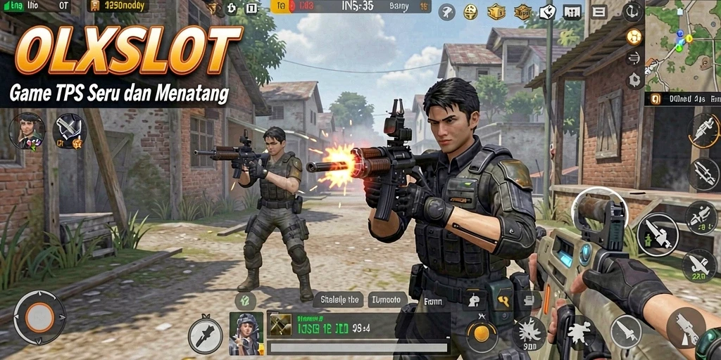 Tampilan gameplay seru dan mendebarkan dalam OLXSLOT.