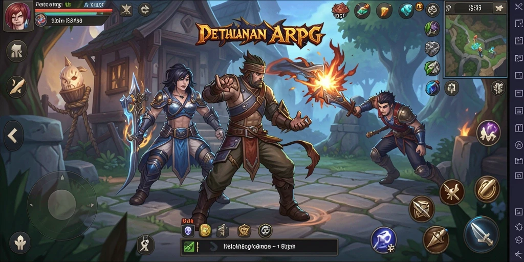Gameplay PP7 yang mengesankan di dunia ARPG.