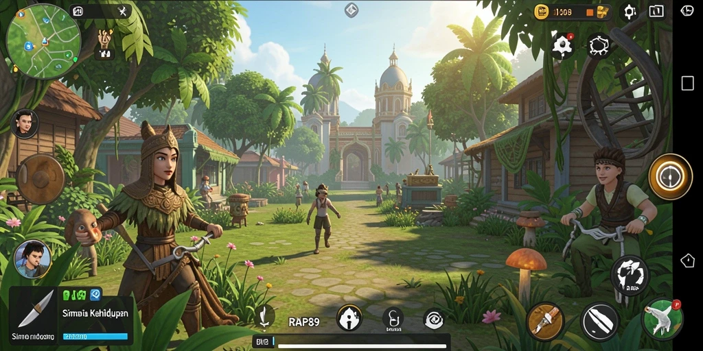 Tampilan gameplay RAP89 yang menarik dan interaktif.
