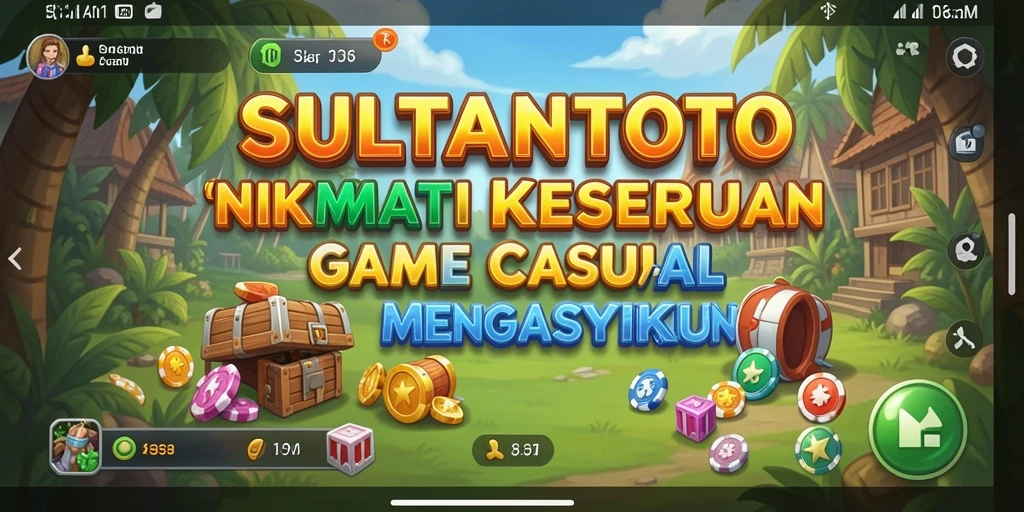 Tampilan gameplay menarik dari SULTANTOTO dengan grafis cerah.