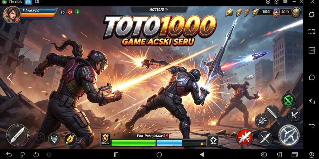 Gameplay TOTO1000 yang intens dan mendebarkan.